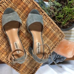 Steve Madden heels. Light blue